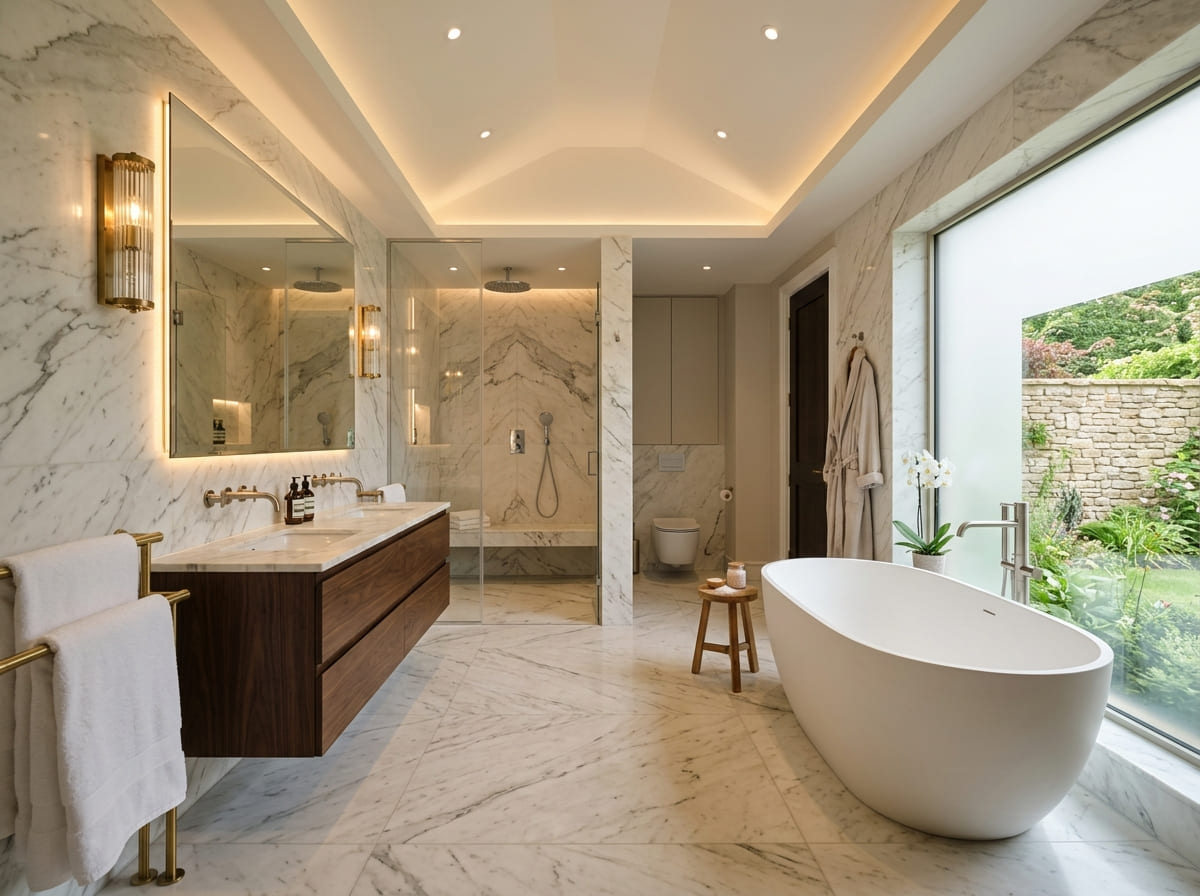 Custom Bathroom Renovation in Lytle
